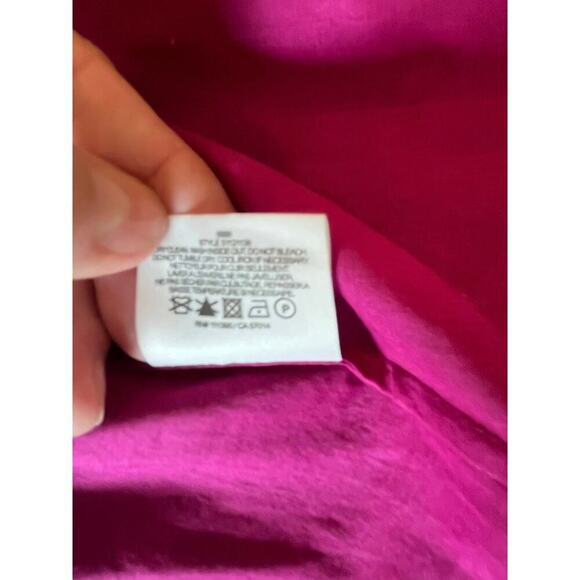 Tory Burch Button Down Women 14 Sheer Cotton Resort Lightweight Preppy Summer - Picture 12 of 12